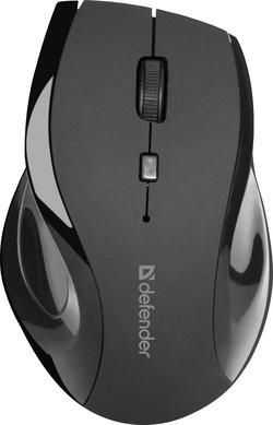 Računarske periferije i oprema - DEFENDER TECHNOLOGY ACCURA MM-295 WIRELESS OPTICAL MOUSE 6D 800-1600dpi BLACK - Avalon ltd