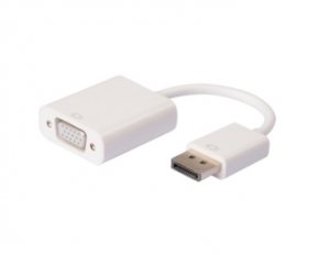 Kablovi, adapteri i punjači - E-GREEN ADAPTER DISPLAYPORT (M) - VGA D-sUB (F) BELI - Avalon ltd