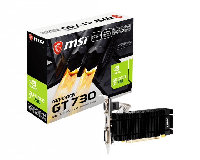 Računarske komponente - MSI VGA GeForce GTX N730K 2GB DDR3 2GD3H/LPV1 (DVI,HDMI,VGA) - Avalon ltd