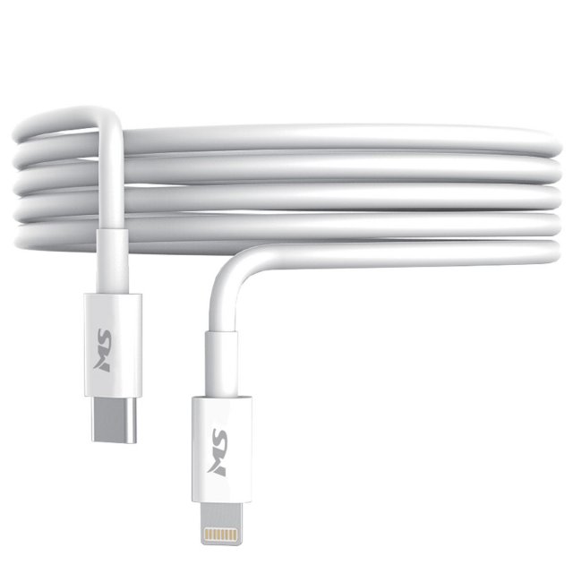 Kablovi, adapteri i punjači - KABL MS USB C LIGHTNING 2M BELI - Avalon ltd