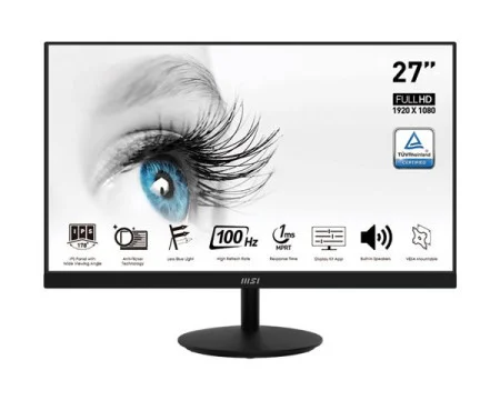 Monitori - Monitor 27 MSI PRO MP271A Flat FHD IPS 100HZ - Avalon ltd