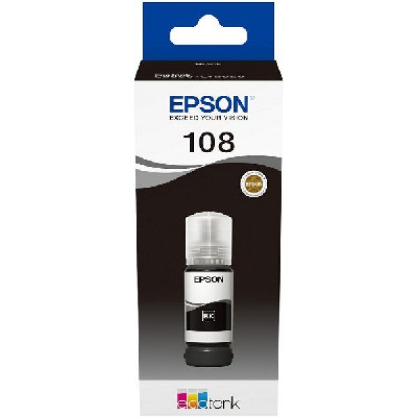 Štampači, skeneri i oprema - Ketrdži za InkJet uređaje Epson br 108, Black C13T09C14A - Avalon ltd