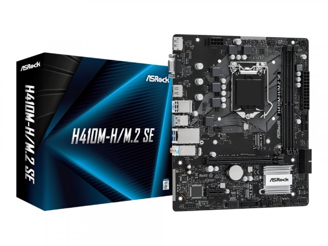 Računarske komponente - ASRock INTEL MB H410M-H/M.2 SE, 2*DDR4, ASRock Ultra M.2 PCIe Gen3, VGA/HDMI/DP, USB 3.2, LGA 1200 - Avalon ltd