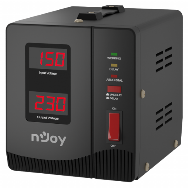 Baterije, UPS i oprema - NJOY Alvis AVR 1000VA 600W (AVRL-10001AL-CS01B) - Avalon ltd