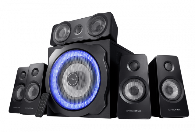 Računarske periferije i oprema - TRUST GXT 658 Tytan 5.1 Surround Speaker System, LED Subwoofer, PC/Wii/PS3/Xbox 360 - Avalon ltd