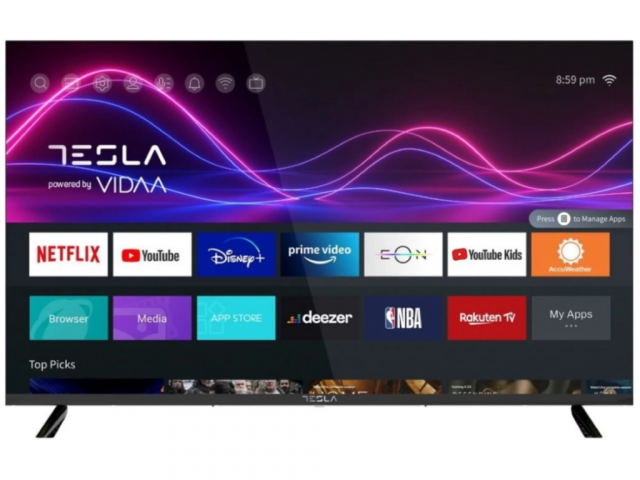 Televizori i oprema - Tesla Televizor 55M345BUS LED TV 55”  ultra HD, Smart TV,VIDAA operativni sistem ,hotel mode ,DVB-T2/C/S2 - Avalon ltd