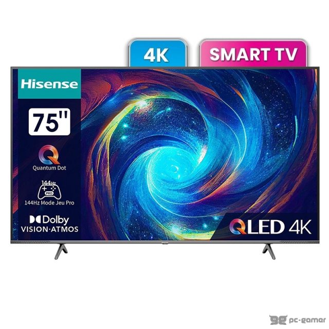 Televizori i oprema - Hisense Televizor 75 inca 75E7KQ PRO QLED 4K UHD Smart TV - Avalon ltd