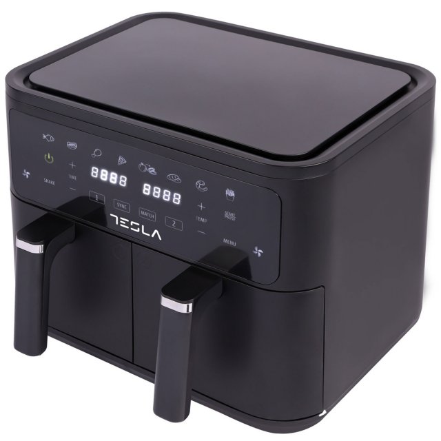 Mali kućanski aparati - Tesla Air Fryer AF900BSD 2400W / 4.5L+4.5 - Avalon ltd