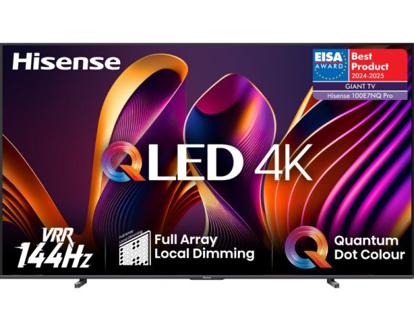 Televizori i oprema - Hisense TVZ02720 100 Inca 100E7NQ PRO QLED 4K UHD Smart TV - Avalon ltd