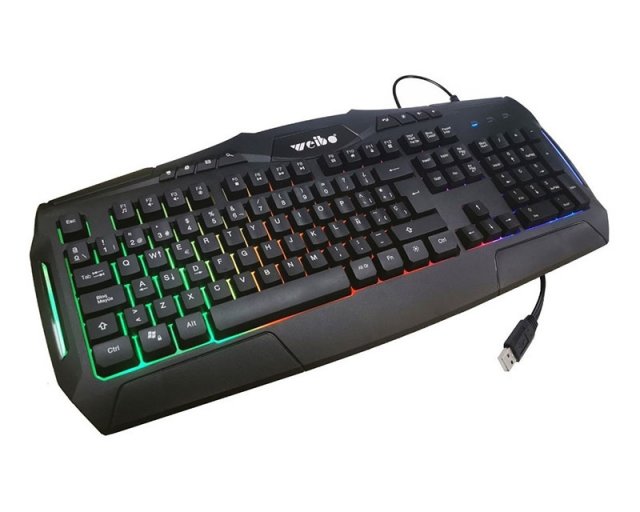 Računarske periferije i oprema - WEIBO WB-540 GAMING RGB TASTATURA - Avalon ltd