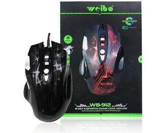 Računarske periferije i oprema - WEIBO WB-912 GAMING OPTICAL USB MIS CRNI - Avalon ltd