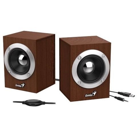 Računarske periferije i oprema - GENIUS SP-HF280 2X3W RMS USB 2.0 ZVUCNICI WOOD - Avalon ltd