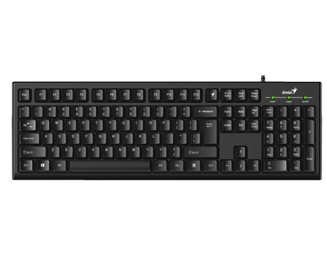 Računarske periferije i oprema - GENIUS KB-100 USB YU CRNA TASTATURA - Avalon ltd