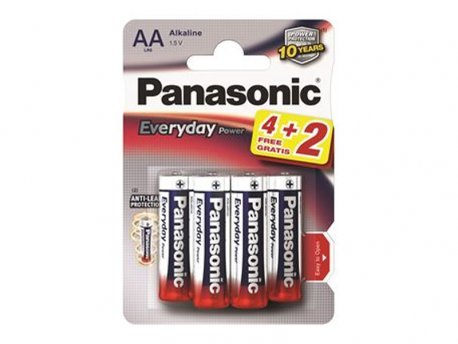 Baterije, UPS i oprema - PANASONIC BATERIJE LR6EPS EVERYDAY POWER/1 KOMAD - Avalon ltd