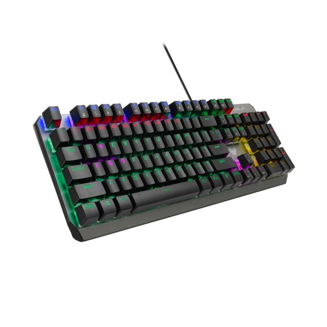 Računarske periferije i oprema - AULA MEHANICKA GAMING TASTATURA DAWNGUARD METAL/CRNA PREMIUM - Avalon ltd