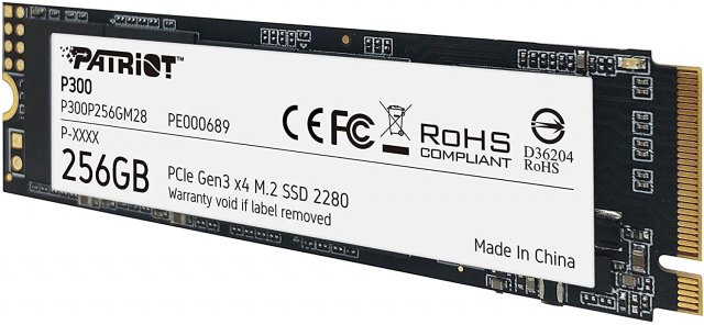 Računarske komponente - PATRIOT SSD 256GB M.2 NVMe PCIe P300 SOLID STATE DRIVE - Avalon ltd