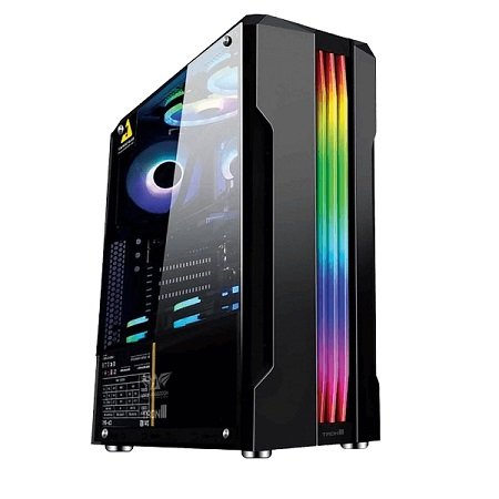 Računarske komponente - POWERLOGIC TRON III (T3) GEJMERSKO KUCISTE  RGB  - Avalon ltd