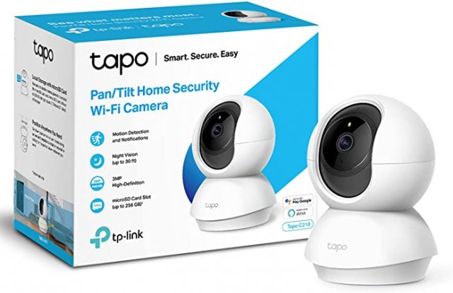 Računarske periferije i oprema - TP-LINK TAPO C210 WIRELESS PAN/TILT IP KAMERA 3MPIx 15FPS - Avalon ltd