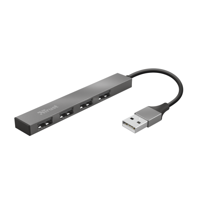 Računarske periferije i oprema - TRUST HALYX ALUMINIUM 4-PORT MINI USB HUB - Avalon ltd