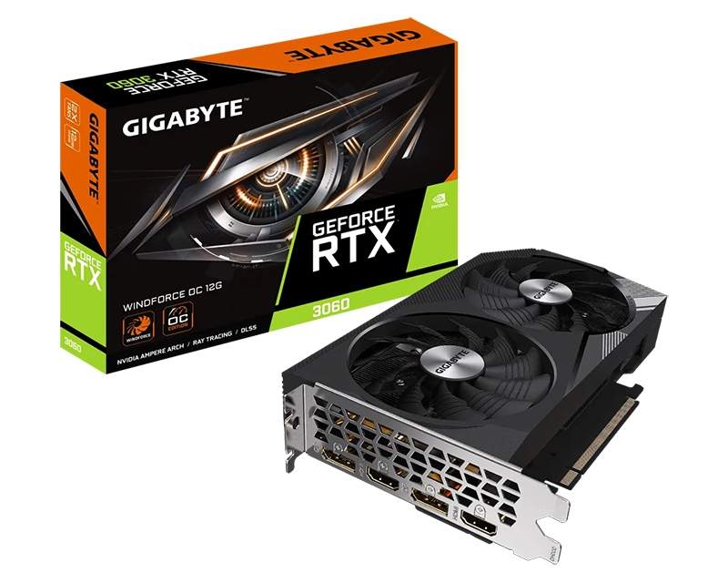 Računarske komponente - GIGABYTE nVidia GeForce RTX 3060 12GB 192bit GV-N3060WF2OC-12GD rev 2.0 - Avalon ltd