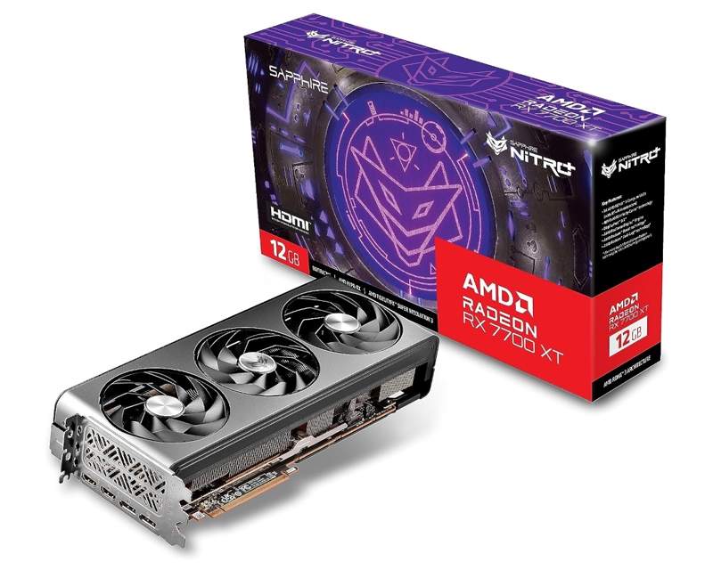 Računarske komponente - SAPPHIRE AMD Radeon RX 7700 XT 12GB 192bit NITRO+ RX 7700 XT GAMING OC 12GB (11335-02-20G) - Avalon ltd