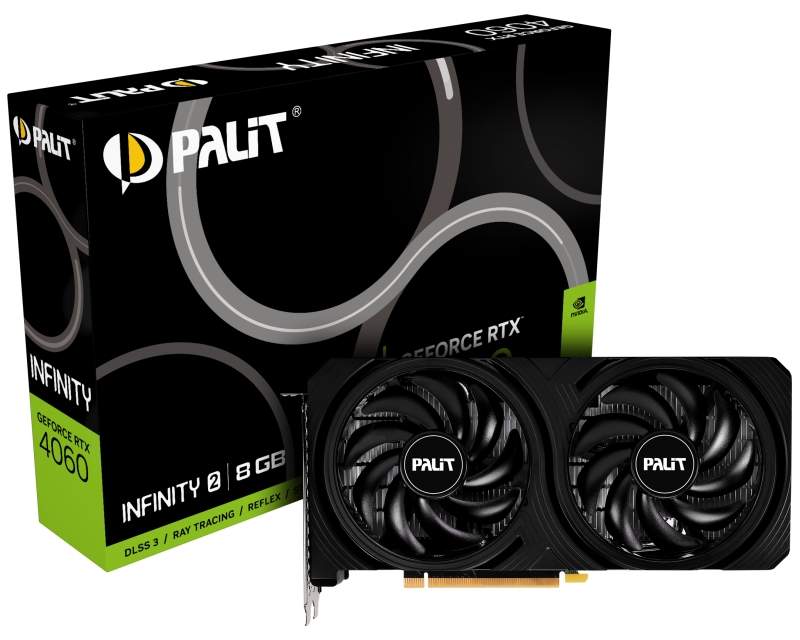 Računarske komponente - PALIT nVidia GeForce RTX 4060 8GB 128bit RTX4060 Infinity 2 - Avalon ltd