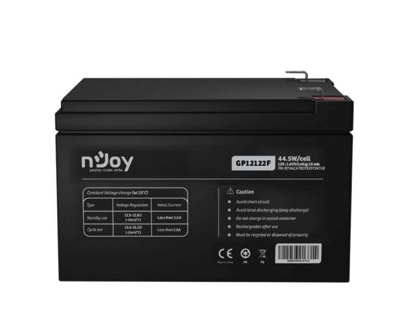 Baterije, UPS i oprema - GP12122F baterija za UPS 12V 12Ah (BTVACATBDTE2FCW01B) - Avalon ltd