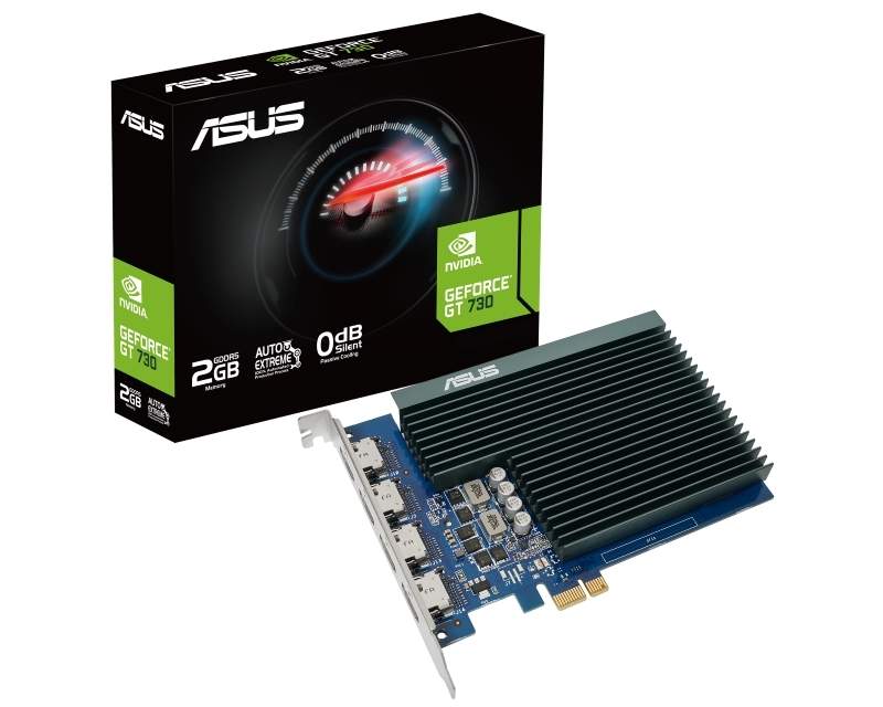 Računarske komponente - ASUS nVidia GeForce GT 730 2GB 64bit GT730-4H-SL-2GD5 - Avalon ltd