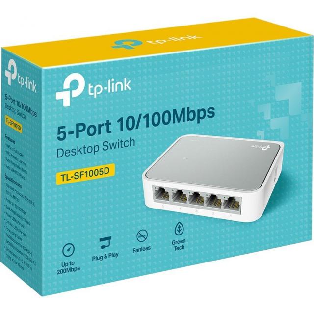 Mrežna oprema, Adapteri, AP i ruteri - TP-LINK TL-SF1005D  5-PORT 10/100MB/S  - Avalon ltd