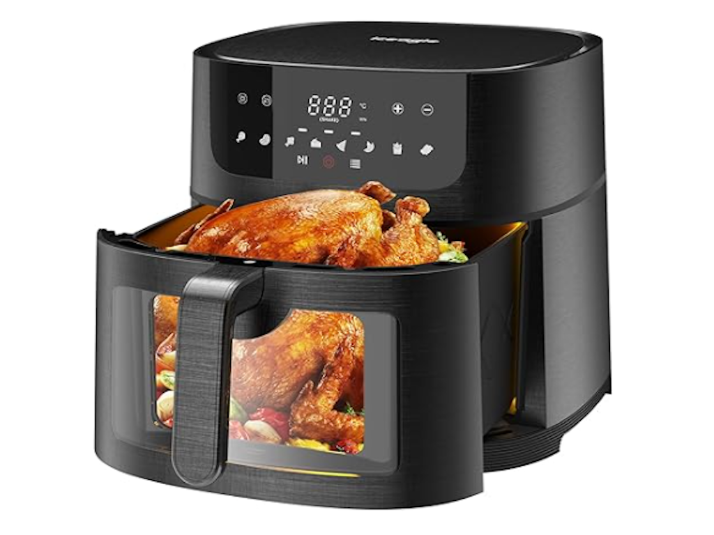 Mali kućanski aparati - NINJA AF451EU, Airfryer, dupla korpa/ 9.5L, dozvoljeno pranje u mašini + digital termometar za hranu - Avalon ltd