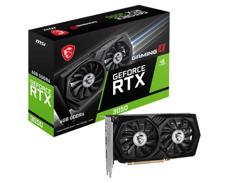 Računarske komponente - MSI nVidia GeForce RTX 3050 6GB 128bit RTX 3050 GAMING X 6G - Avalon ltd