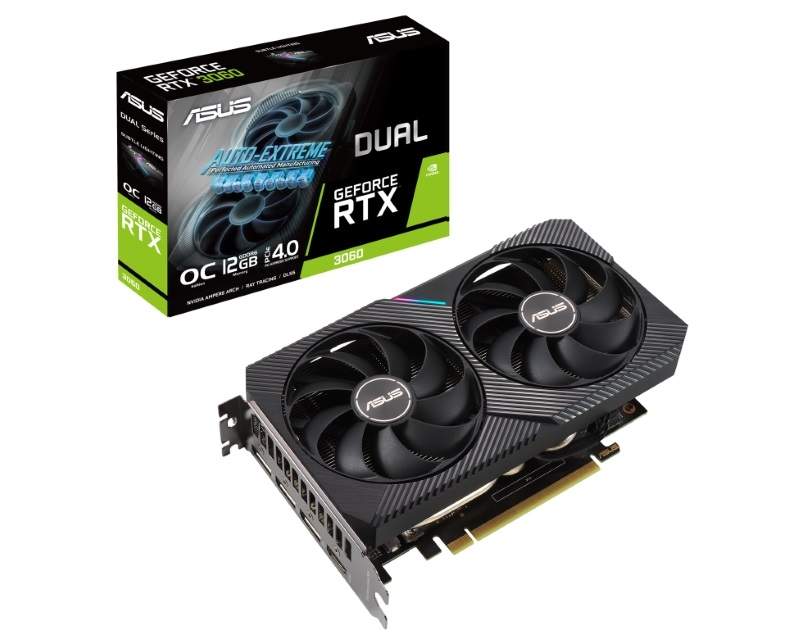 Računarske komponente - ASUS nVidia GeForce RTX 3060 12GB 192bit DUAL-RTX3060-O12G-V2 LHR - Avalon ltd