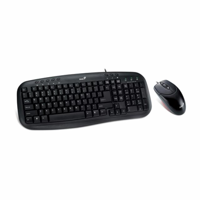 Računarske periferije i oprema - GENIUS KM-200 TASTATURA + MIS USB, YU, CRNA - Avalon ltd