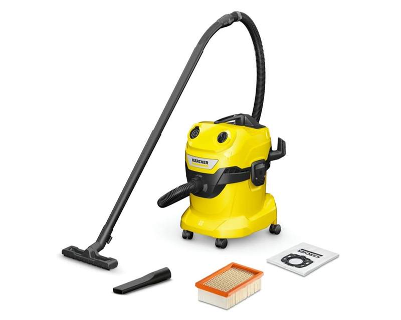 Mali kućanski aparati - KARCHER WD 4 (V-20-5-22) Usisivac za suvo i mokro usisavanje sa izduvavanjem (1.628-209.0) - Avalon ltd