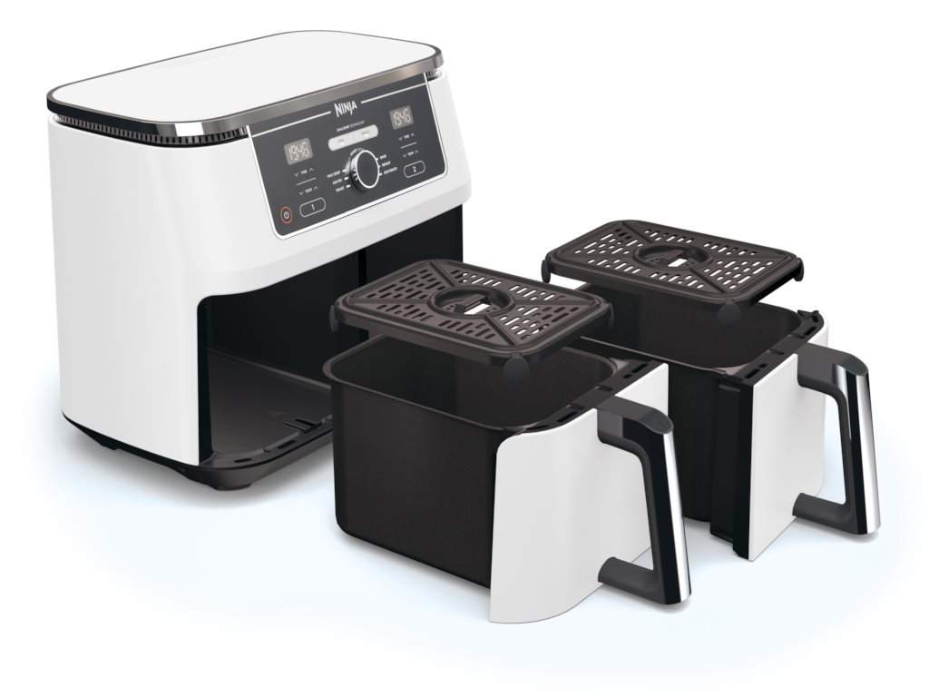 Mali kućanski aparati - NINJA AF400EUWH dupla korpa/9.5 Airfryer - Avalon ltd