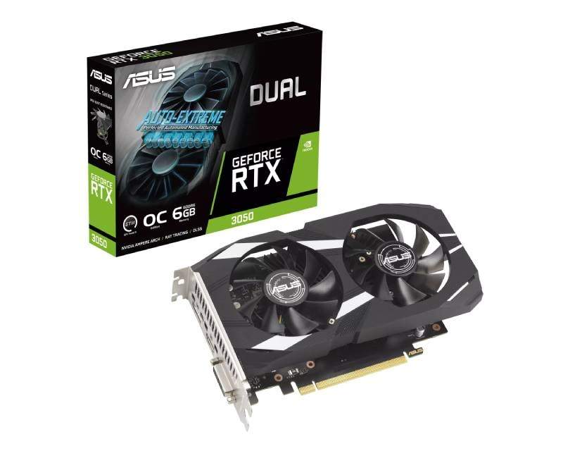 Računarske komponente - ASUS nVidia GeForce RTX 3050 6GB 96bit DUAL-RTX3050-O6G - Avalon ltd