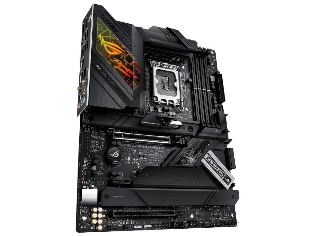 Računarske komponente - ASUS INTEL MB ROG STRIX Z790-H GAMING WIFI, 4*DDR5 7800+(OC), PCIe 5.0, Wi-Fi 6E, DP/HDMI, LGA 1700 - Avalon ltd