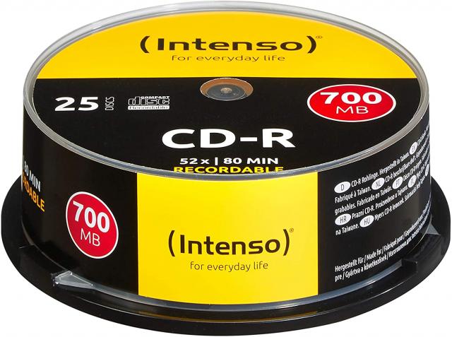 Računarske periferije i oprema - INTENSO CD-R 700MB/80MIN 52X / kom - Avalon ltd