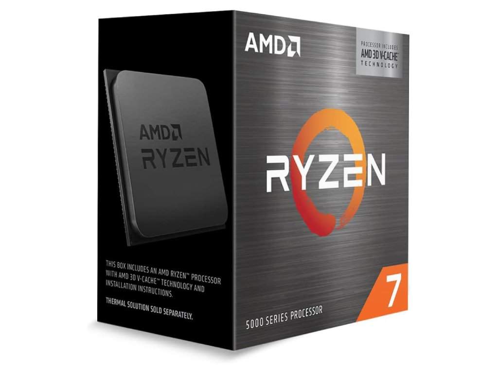 Računarske komponente - AMD Ryzen 7 5700X3D, 3.0GHz/4.1GHz Max, 8C/16T, Box, AM4, 96MB L3 cache, Bez kulera, 105W - Avalon ltd