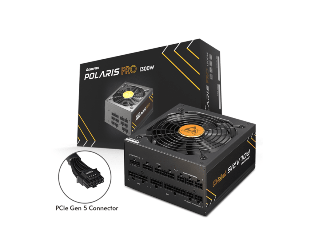 Računarske komponente - CHIEFTEC PSU Polaris PRO 1300W, 80 PLUS PLATINUM,Fully modular, ATX 3.0 with PCIe GEN5,135mm FDB fan - Avalon ltd