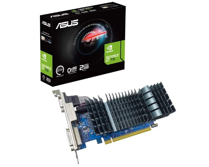 Računarske komponente - ASUS nVidia GeForce GT 710 2GB 64bit GT710-SL-2GD5-BRK-EVO - Avalon ltd