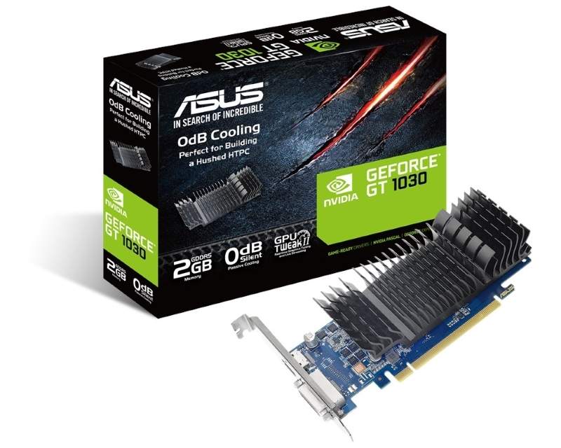 Računarske komponente - ASUS nVidia GeForce GT 1030 2GB 64bit GT1030-SL-2G-BRK - Avalon ltd