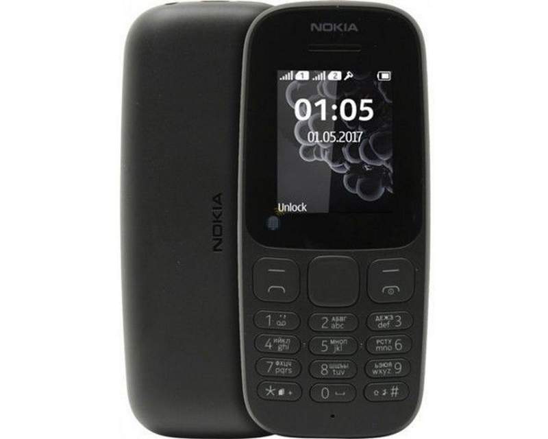 Mobilni telefoni i oprema - NOKIA 105 crni - Avalon ltd